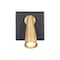 Dweled Arne 7in LED Adjustable Wall Light 3000K in Black with Aged Brass BL-480 - alternate 4